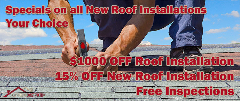 new roof discount for fall